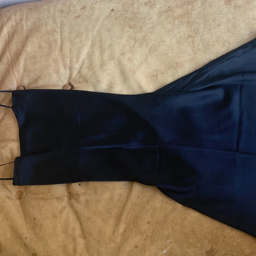 ABERCROMBIE BLACK SLIP MINI DRESS